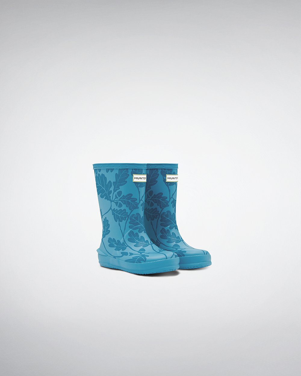 Bottes de Pluie Hunter Original First National Trust Print Enfant Bleu WXHSAZY-37